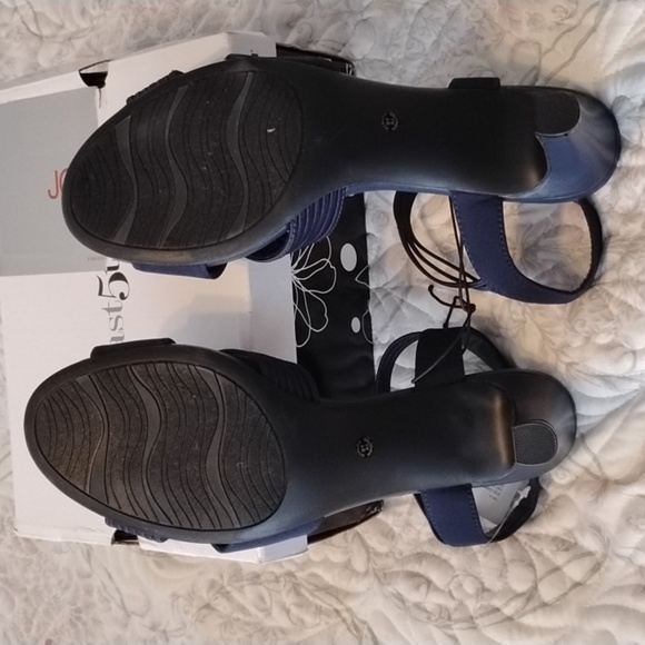 East Fifth Nellie Strappy Midnight Blue 2.5" Heels, Size: 11 M, NWT - Picture 2 of 9